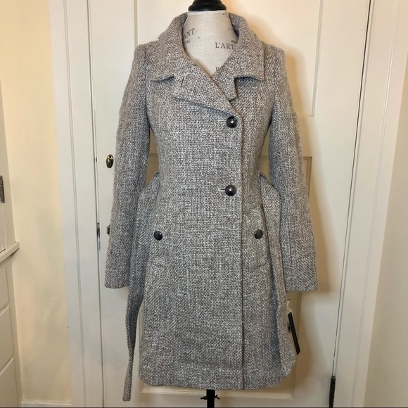 NWT TAHARI CLASSIC WOOL COAT - Picture 2 of 13